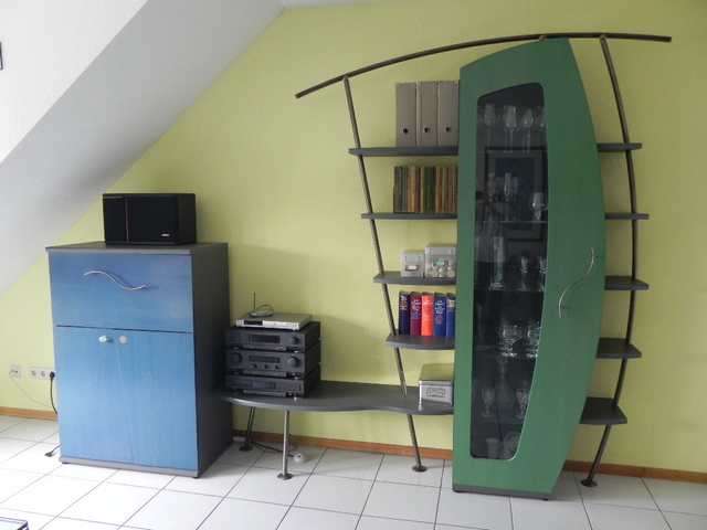 extravagante Anbauwand